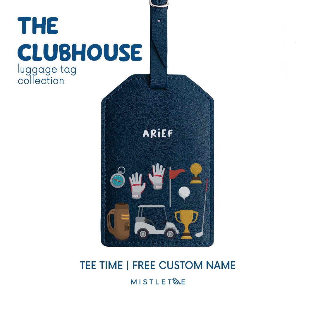 Tee Time - Luggage Tag