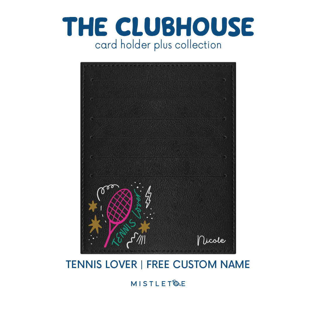 Tennis Lover - Card Holder Plus