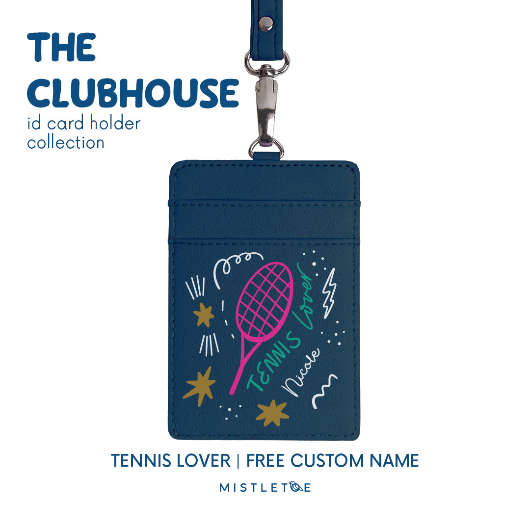 Tennis Lover - ID Card Holder | Lanyard