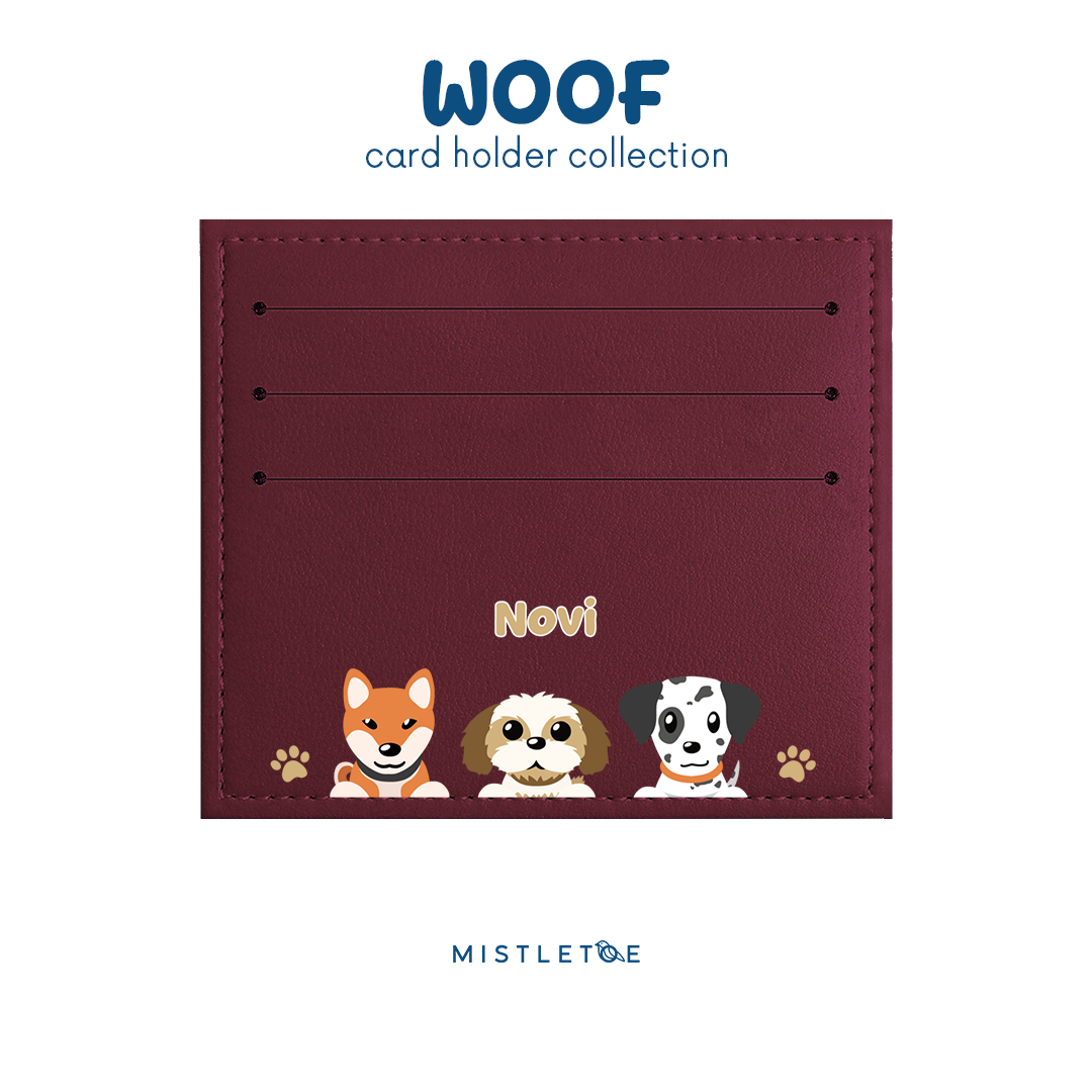 Three Woofketeers - Card Holder