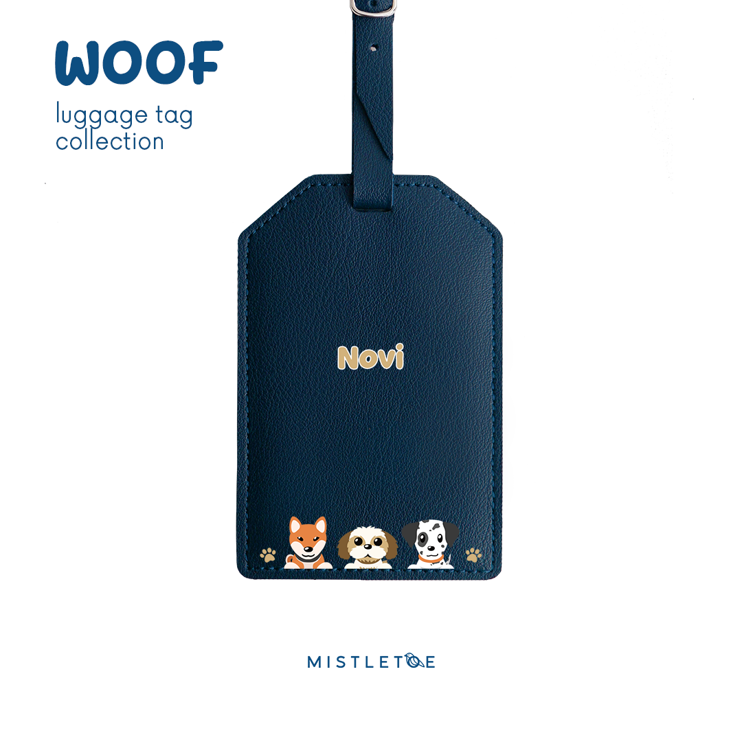 Three Woofketeers - Luggage Tag