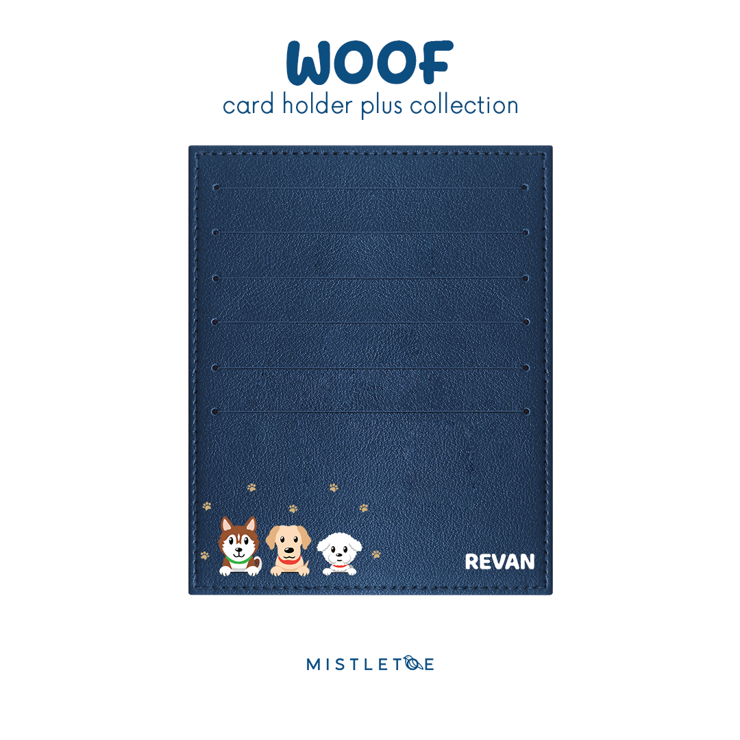 Three Woofketeers v2 - Card Holder Plus