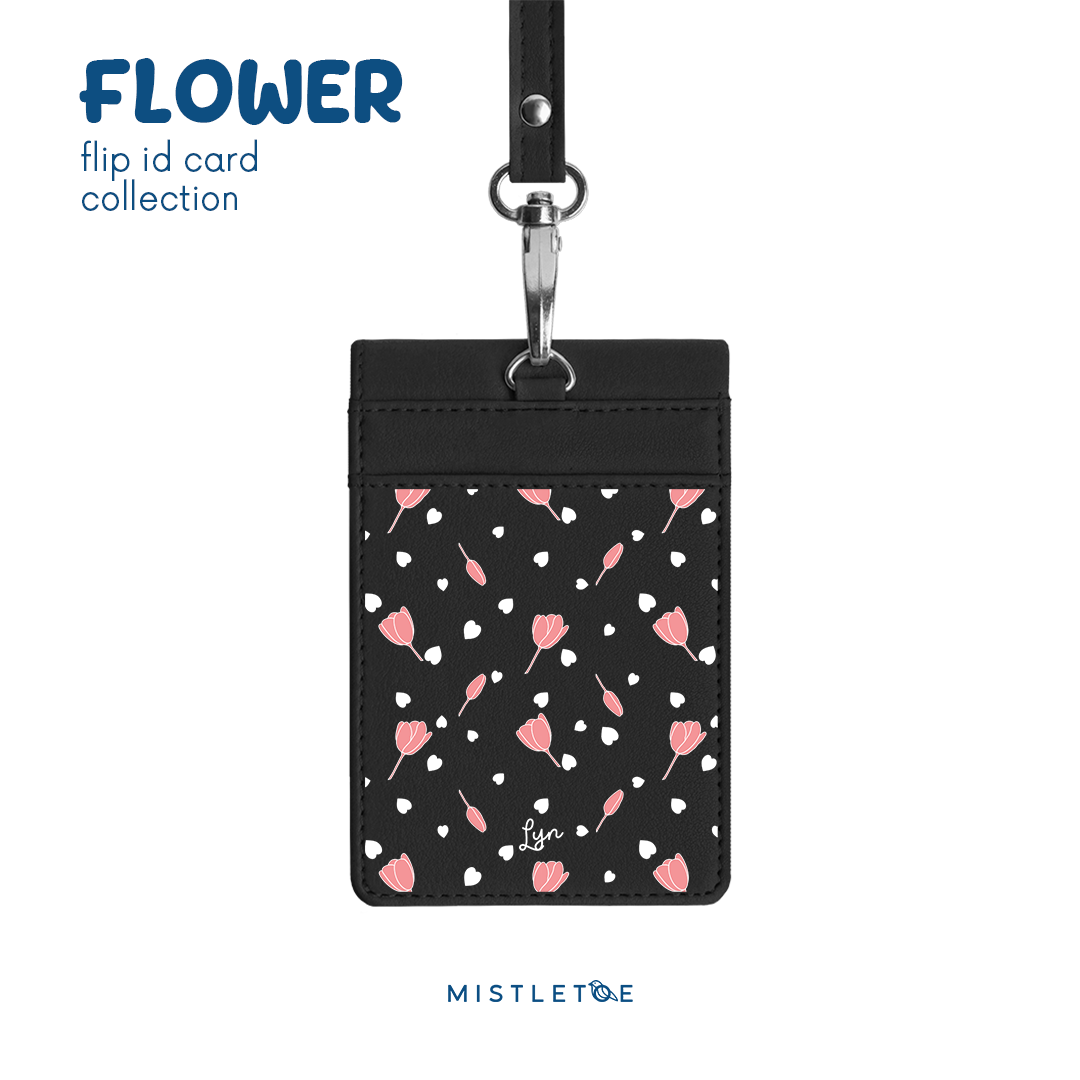 Tulip Bloom - Flip ID Card | Lanyard