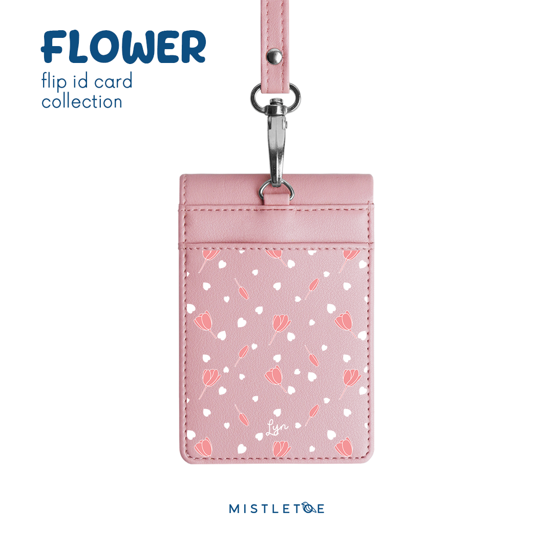 Tulip Bloom - Flip ID Card | Lanyard