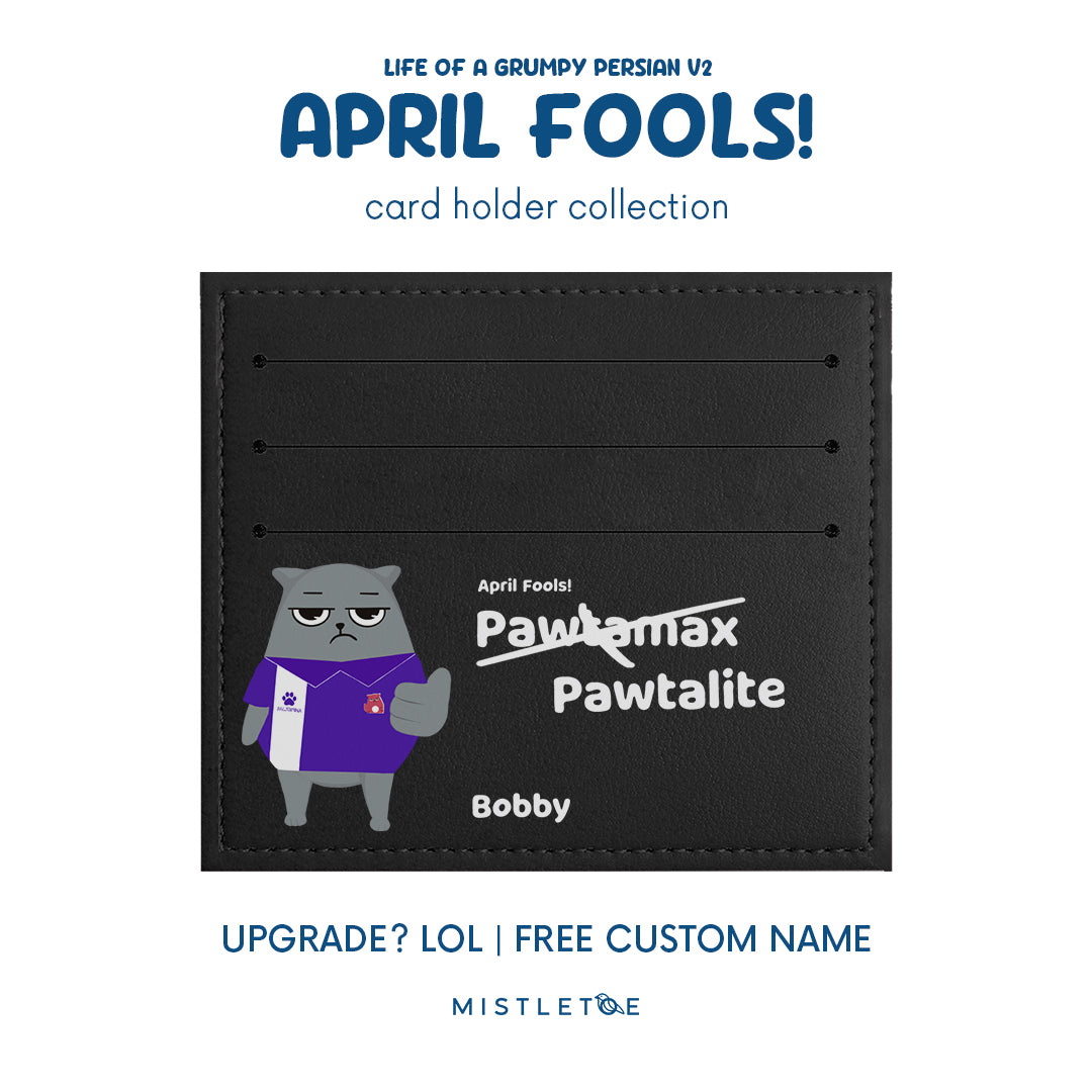 Upgrade? LOL - Card Holder