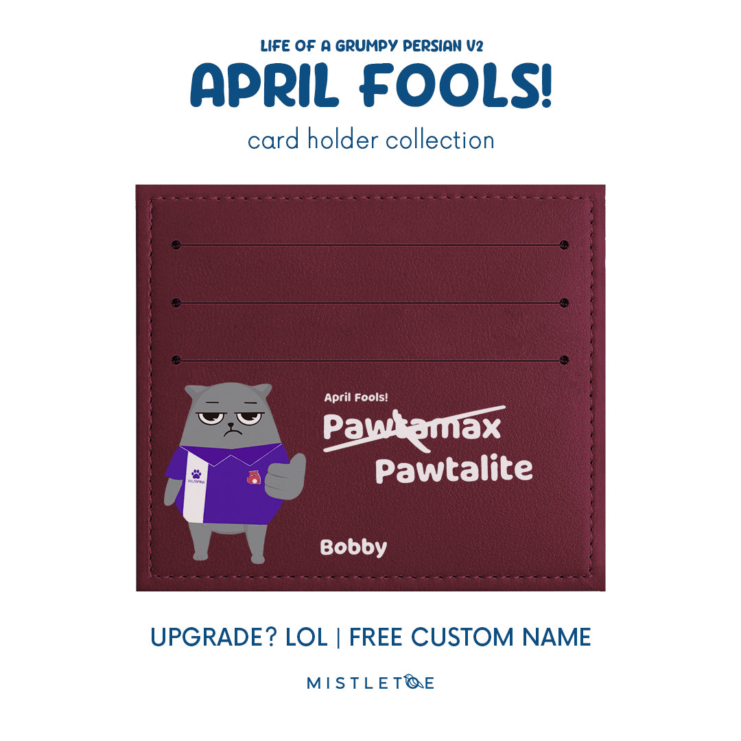 Upgrade? LOL - Card Holder