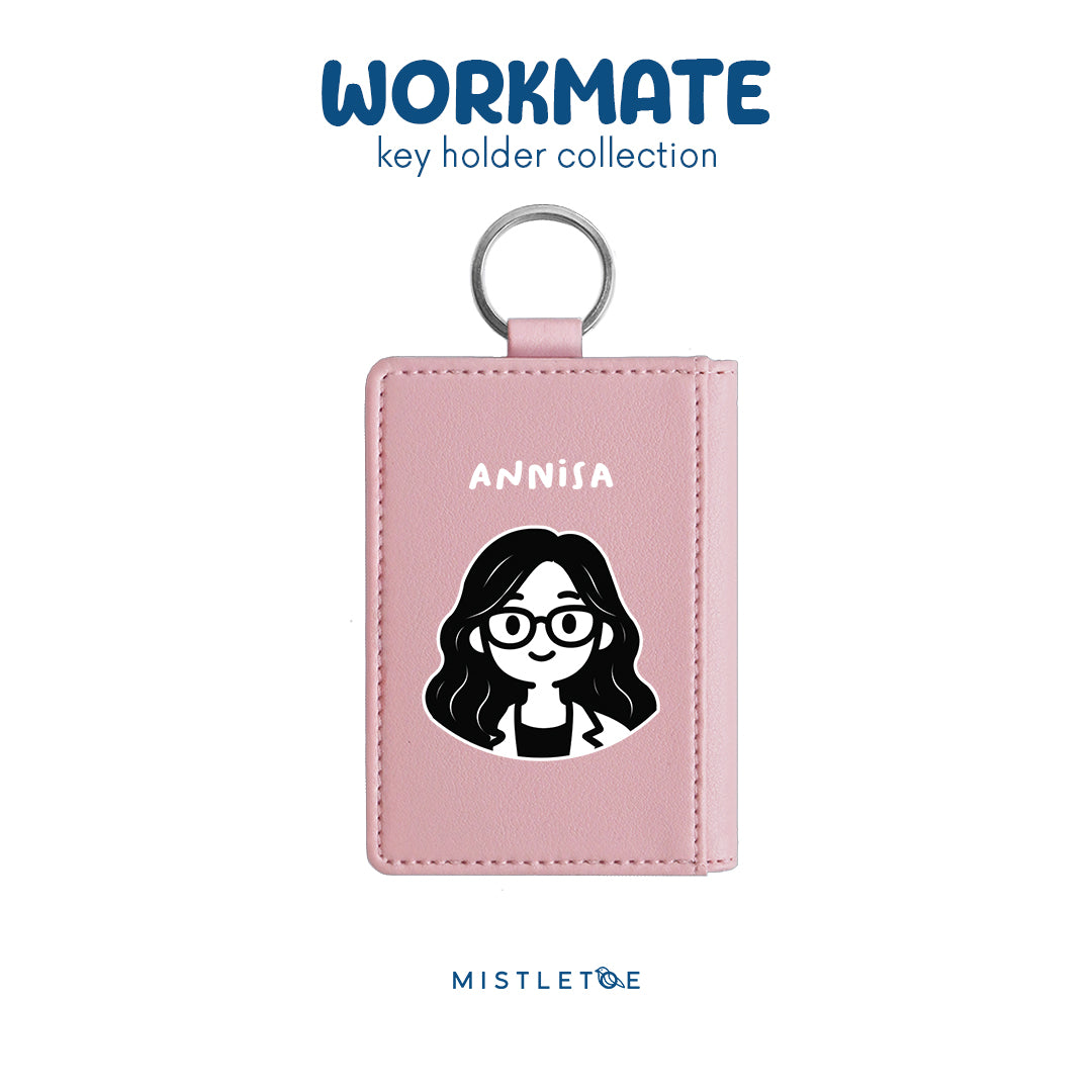 Wavy Girl - Key Holder - Blossom Pink