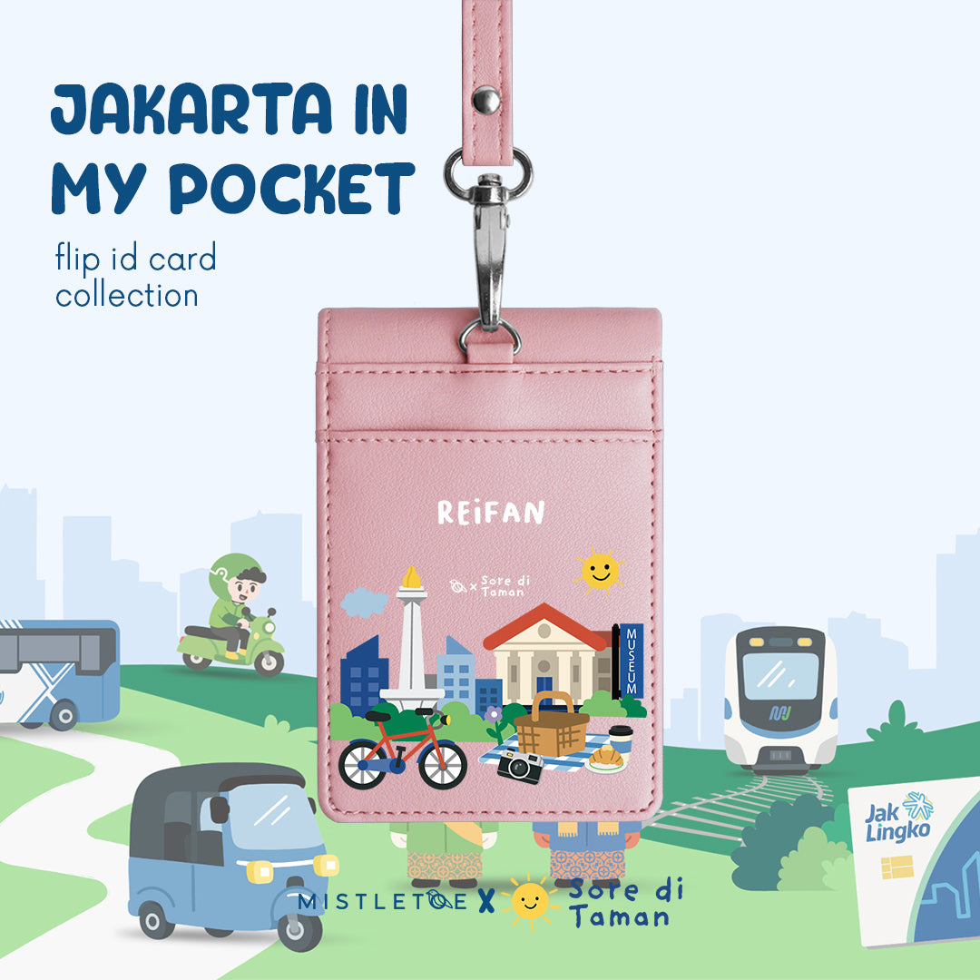 Weekend Around Town - Flip ID Card | Lanyard