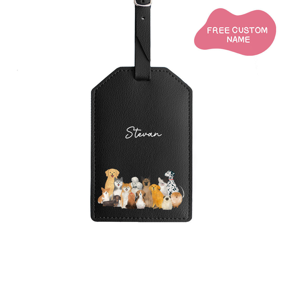 Woof Family - Luggage Tag