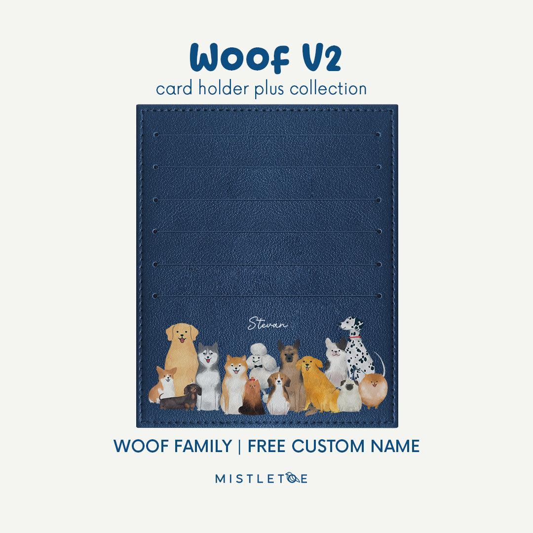 Woof Family - Card Holder Plus