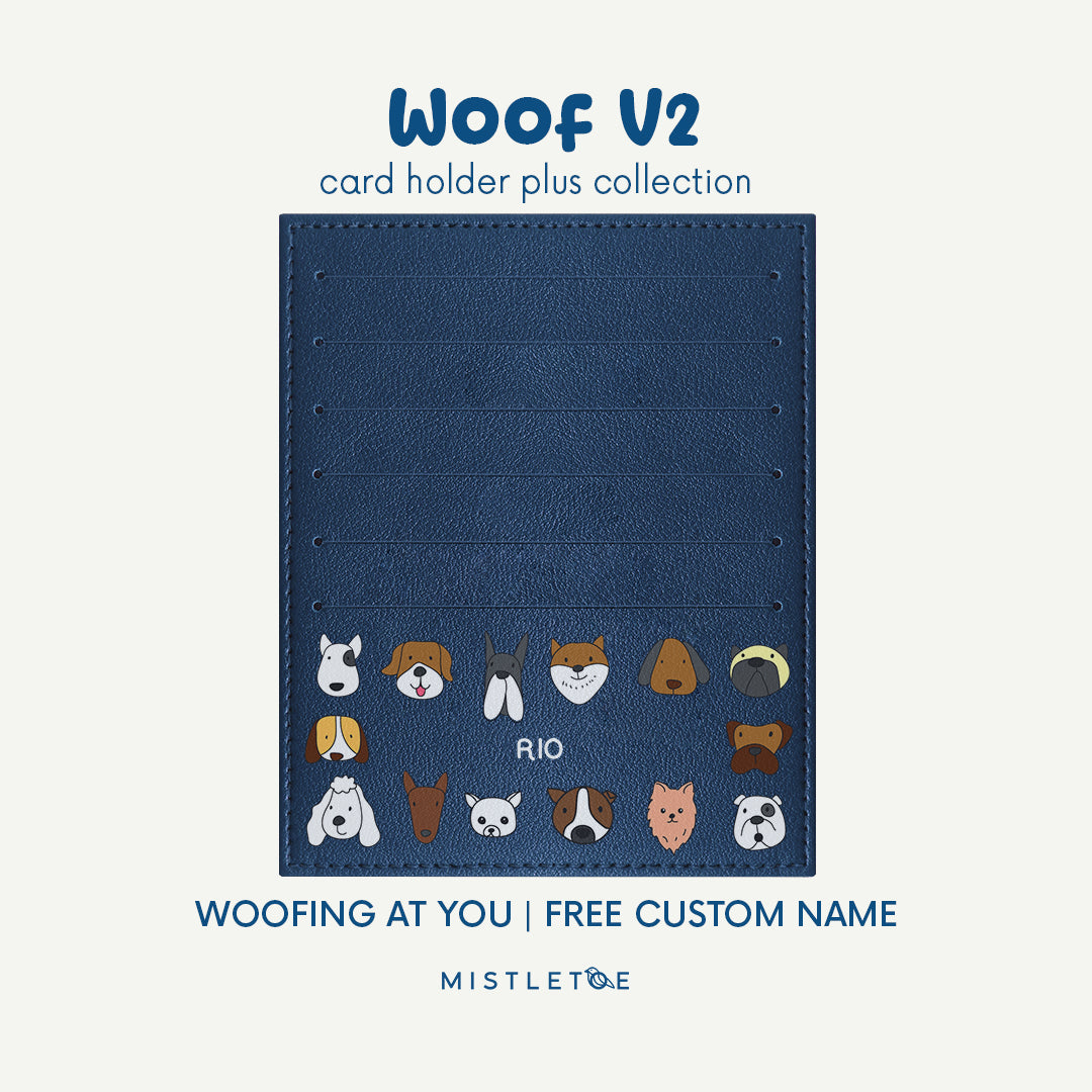 Woofing at You - Card Holder Plus