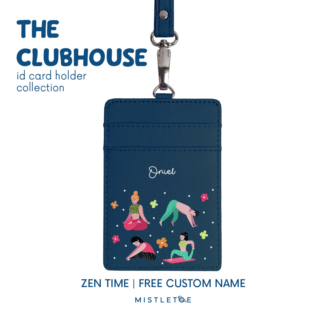 Zen Time - ID Card Holder | Lanyard