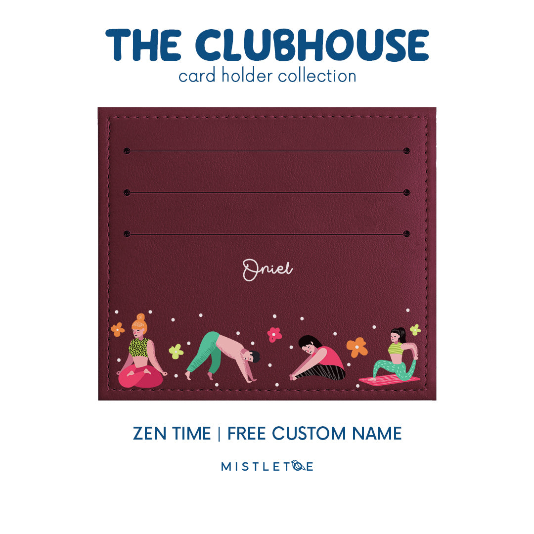 Zen Time - Card Holder