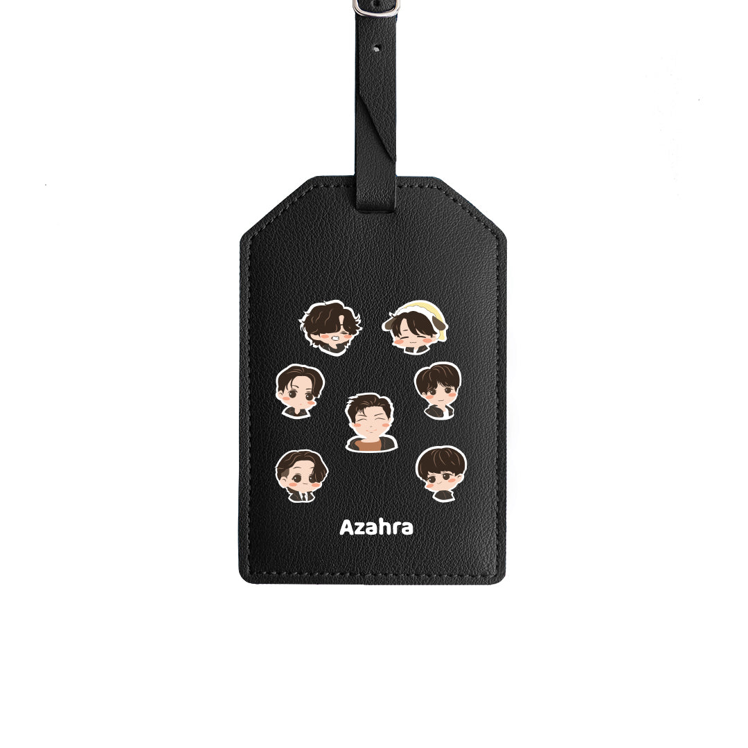Boy Band - K-Pop Idol - Luggage Tag
