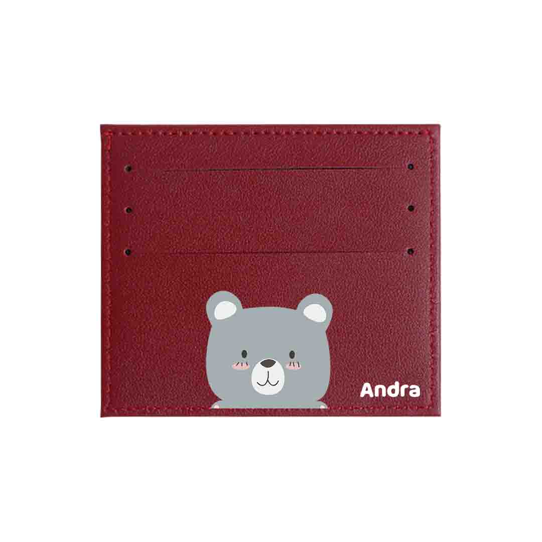 Cute Bear v2 - Card Holder