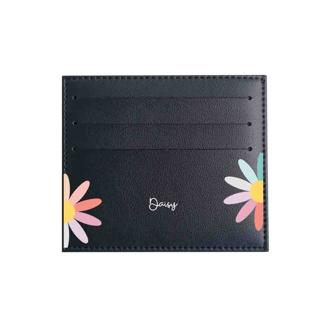 Double Daisy - Card Holder