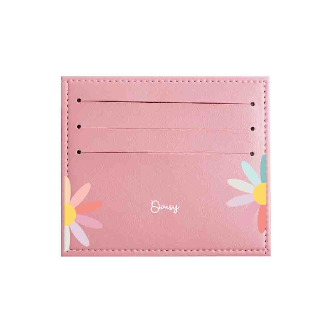 Double Daisy - Card Holder