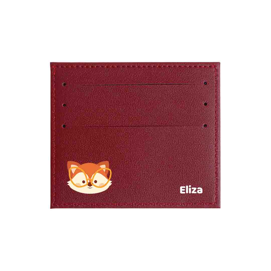 Fox Glasses - Card Holder