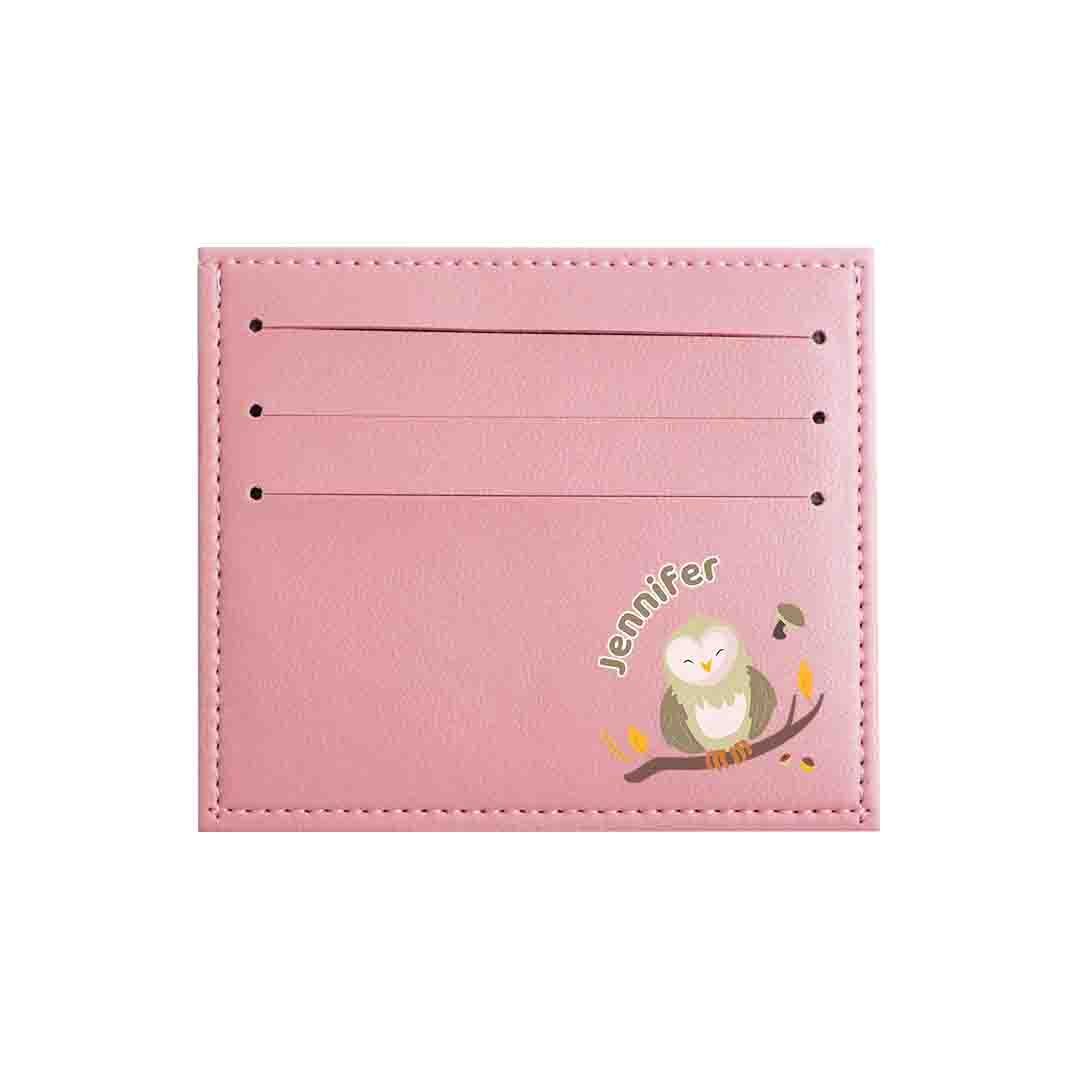 Sleepy Owl - Card Holder