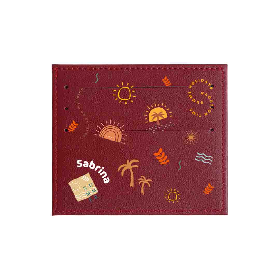 Summer Vibes - Card Holder