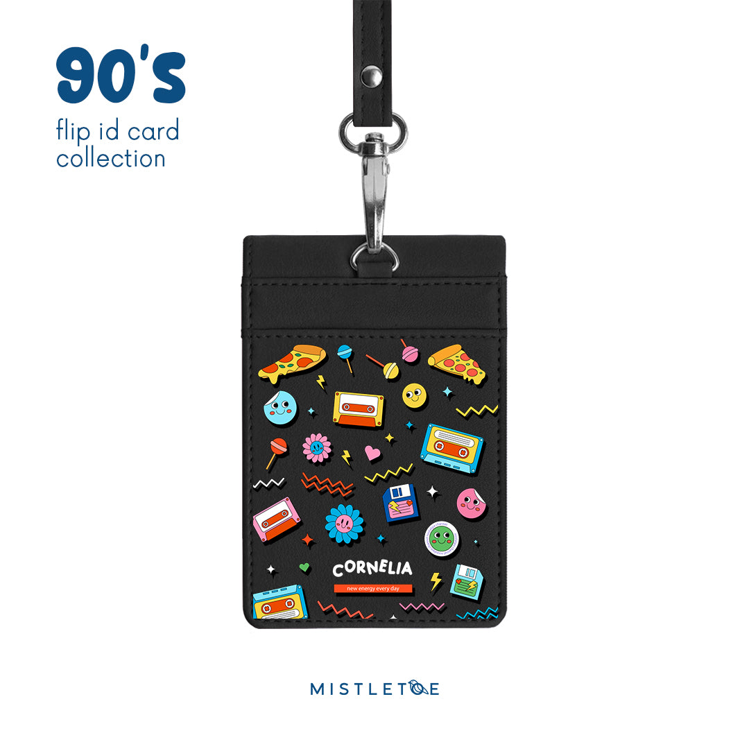 90's Nostalgia - Flip ID Card | Lanyard