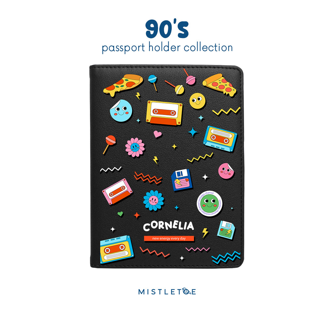 90's Nostalgia - Passport Holder