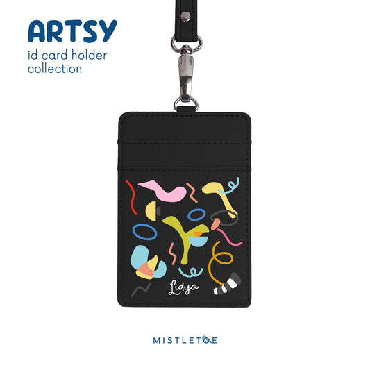 Abstract - ID Card Holder | Lanyard