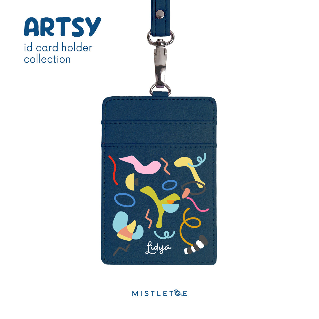 Abstract - ID Card Holder | Lanyard