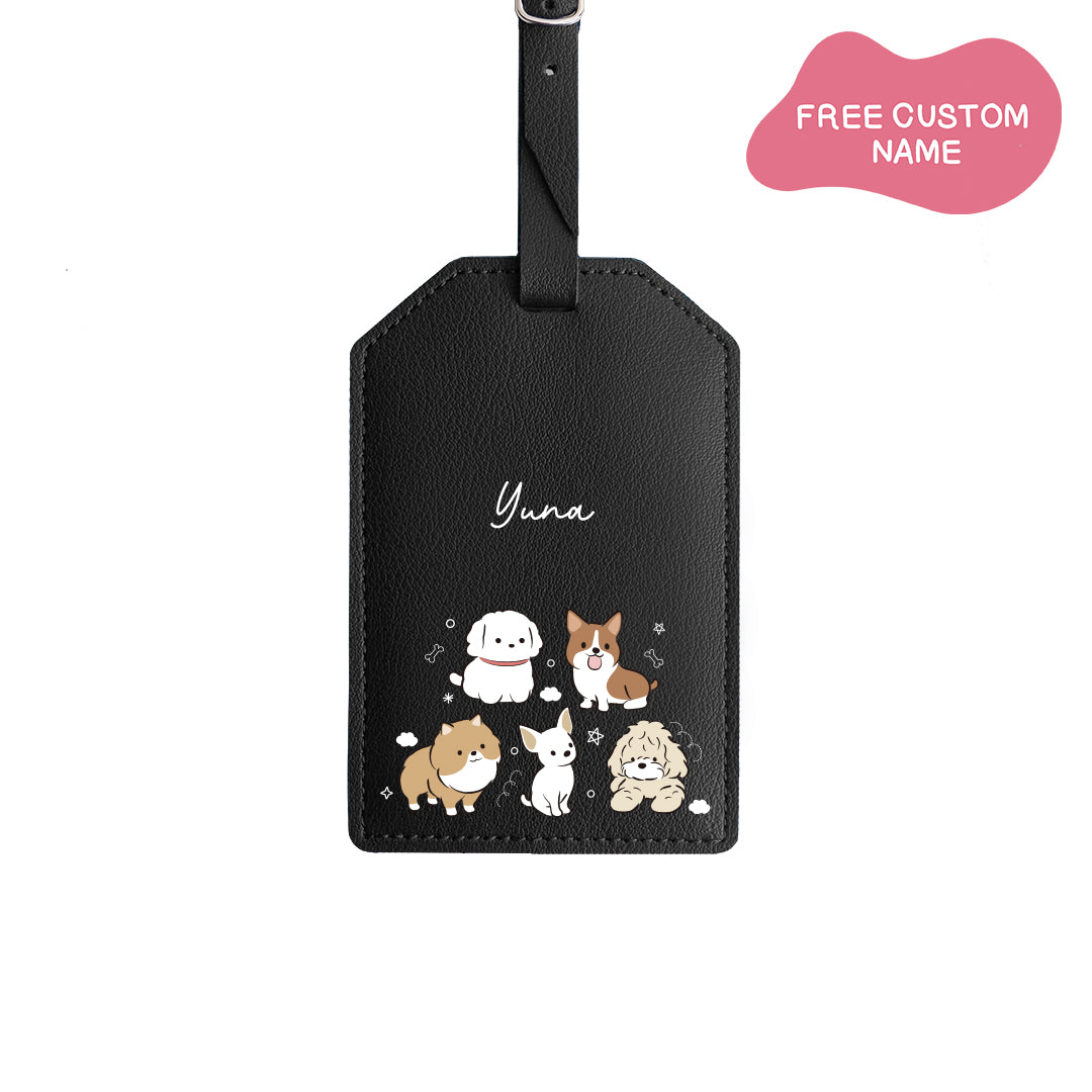 Adorable Woof - Luggage Tag