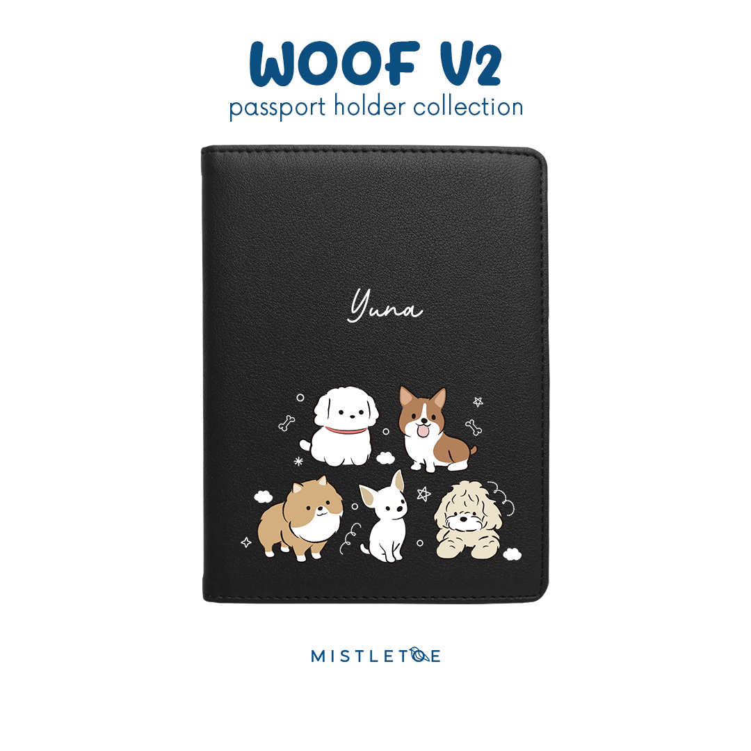 Adorable Woof - Passport Holder