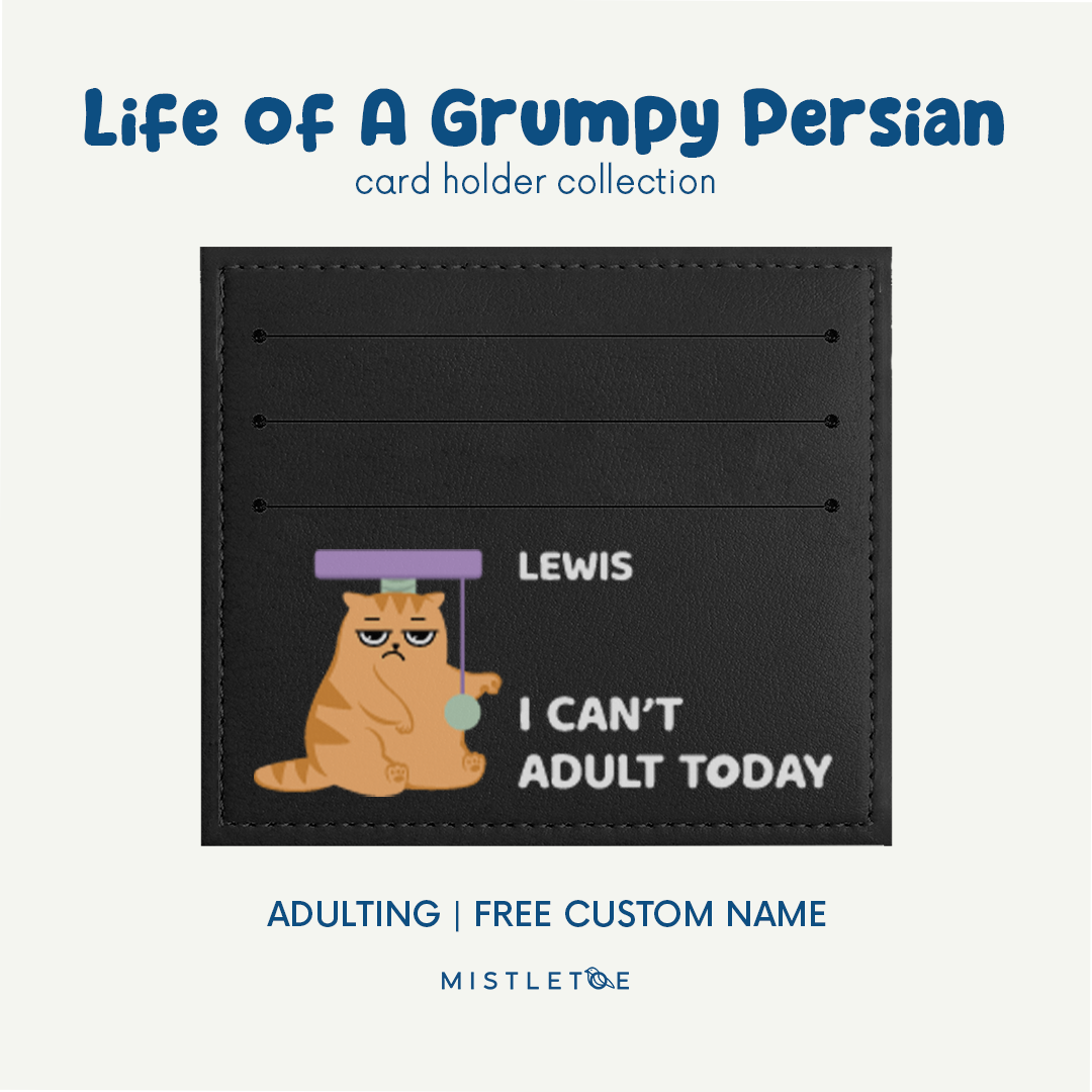 Adulting - Card Holder