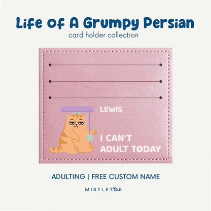 Adulting - Card Holder