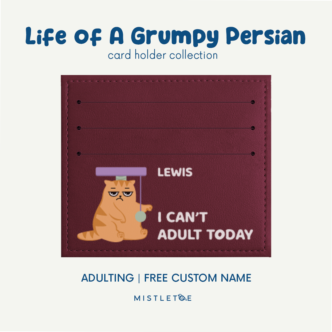 Adulting - Card Holder