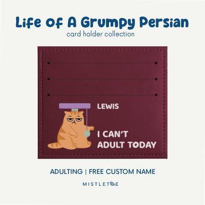 Adulting - Card Holder