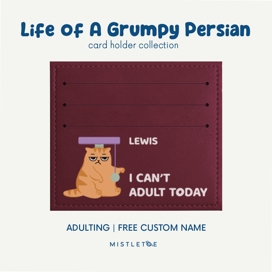 Adulting - Card Holder