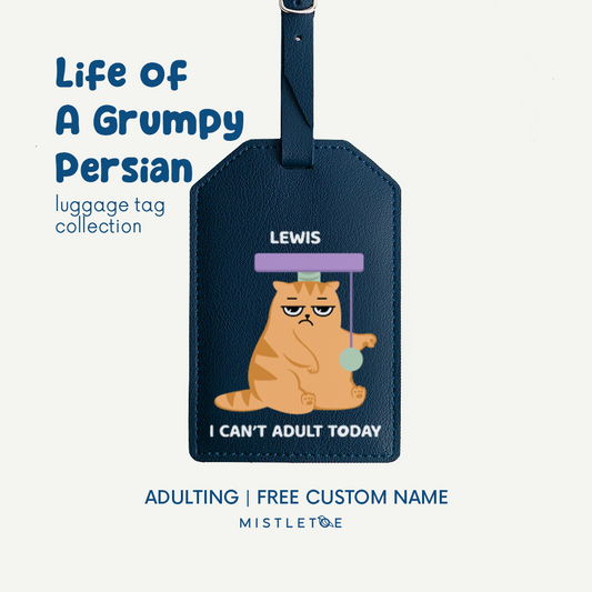 Adulting - Luggage Tag