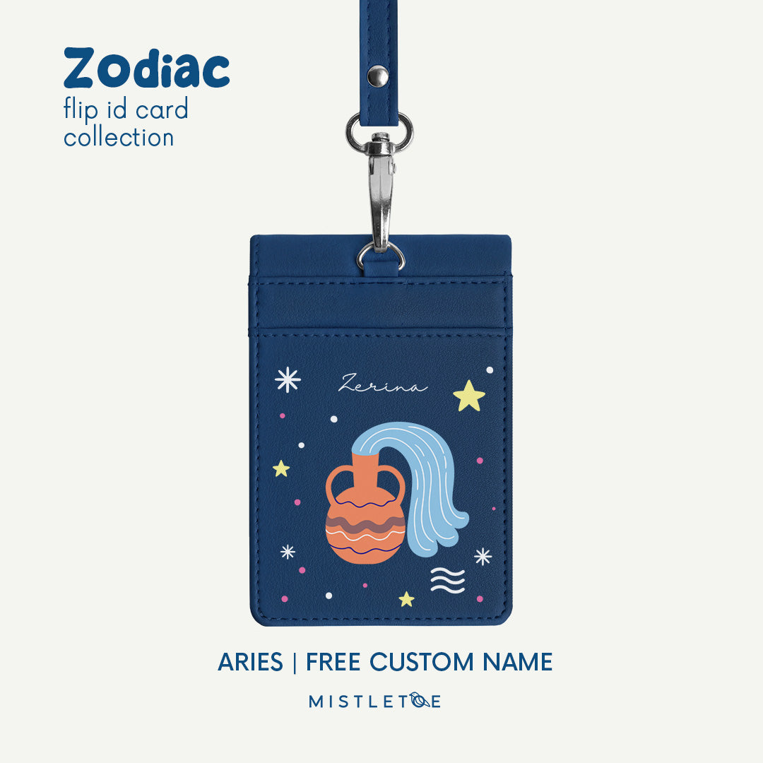 Aquarius - Flip ID Card | Lanyard