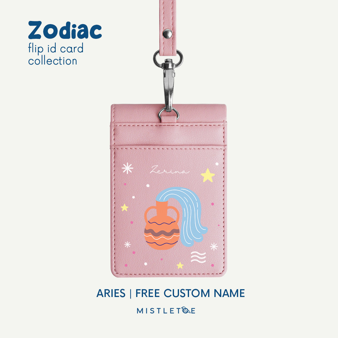 Aquarius - Flip ID Card | Lanyard