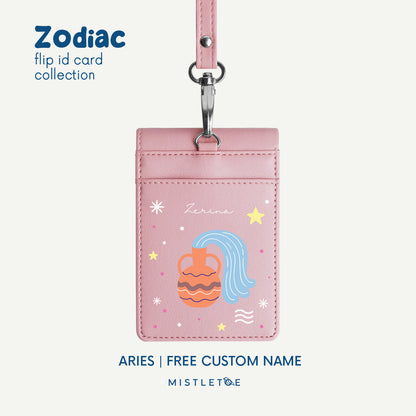 Aquarius - Flip ID Card | Lanyard