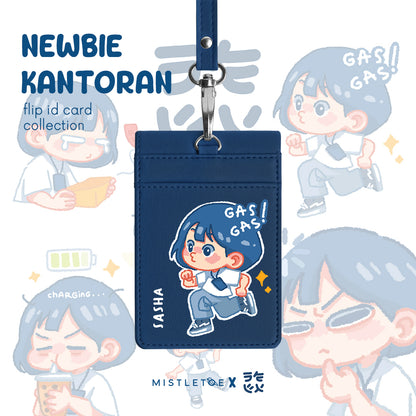 Auto Gas! - Flip ID Card | Lanyard
