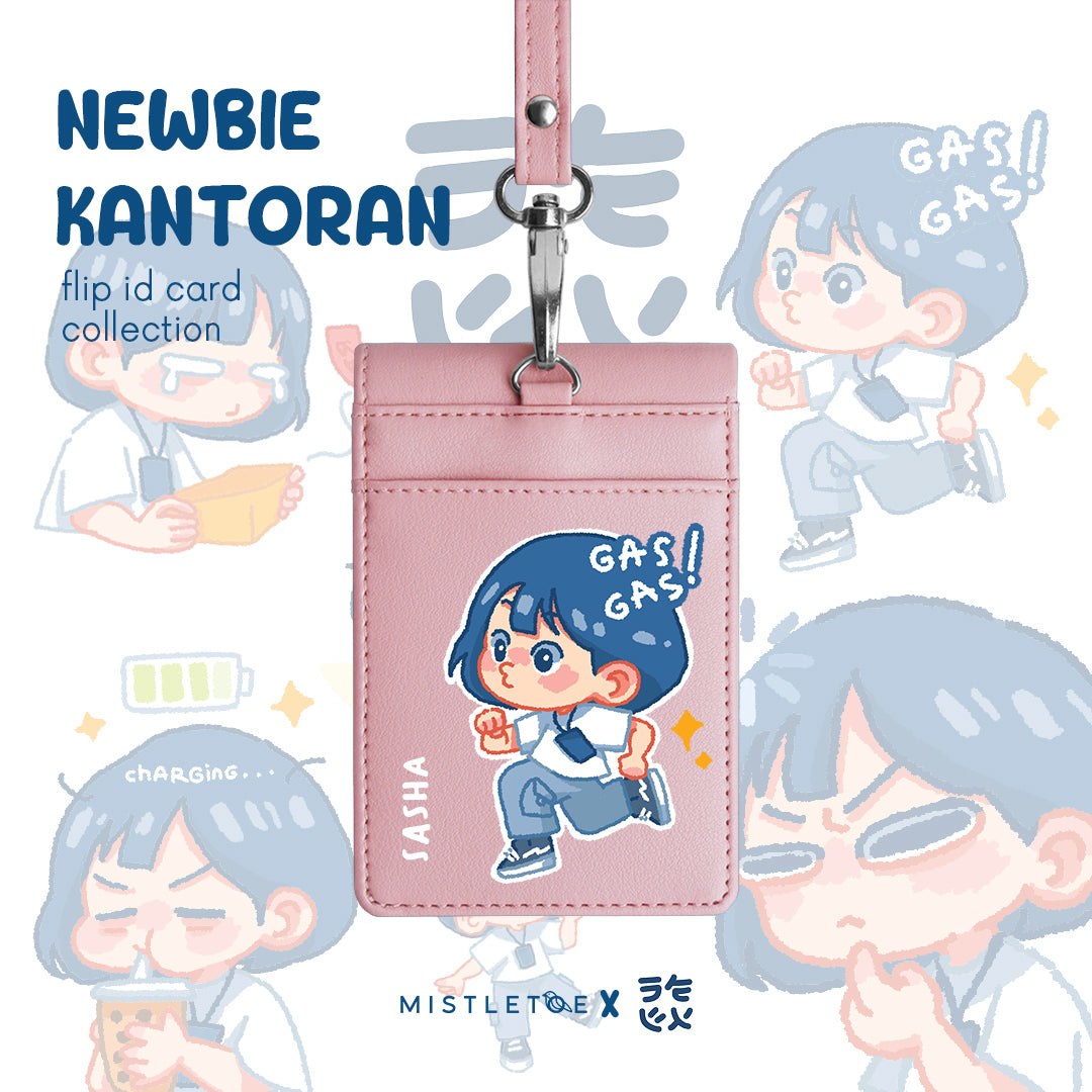 Auto Gas! - Flip ID Card | Lanyard