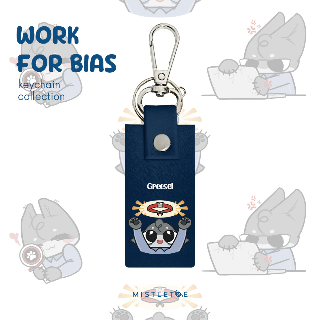 Cat 1 Nih Bos - Keychain