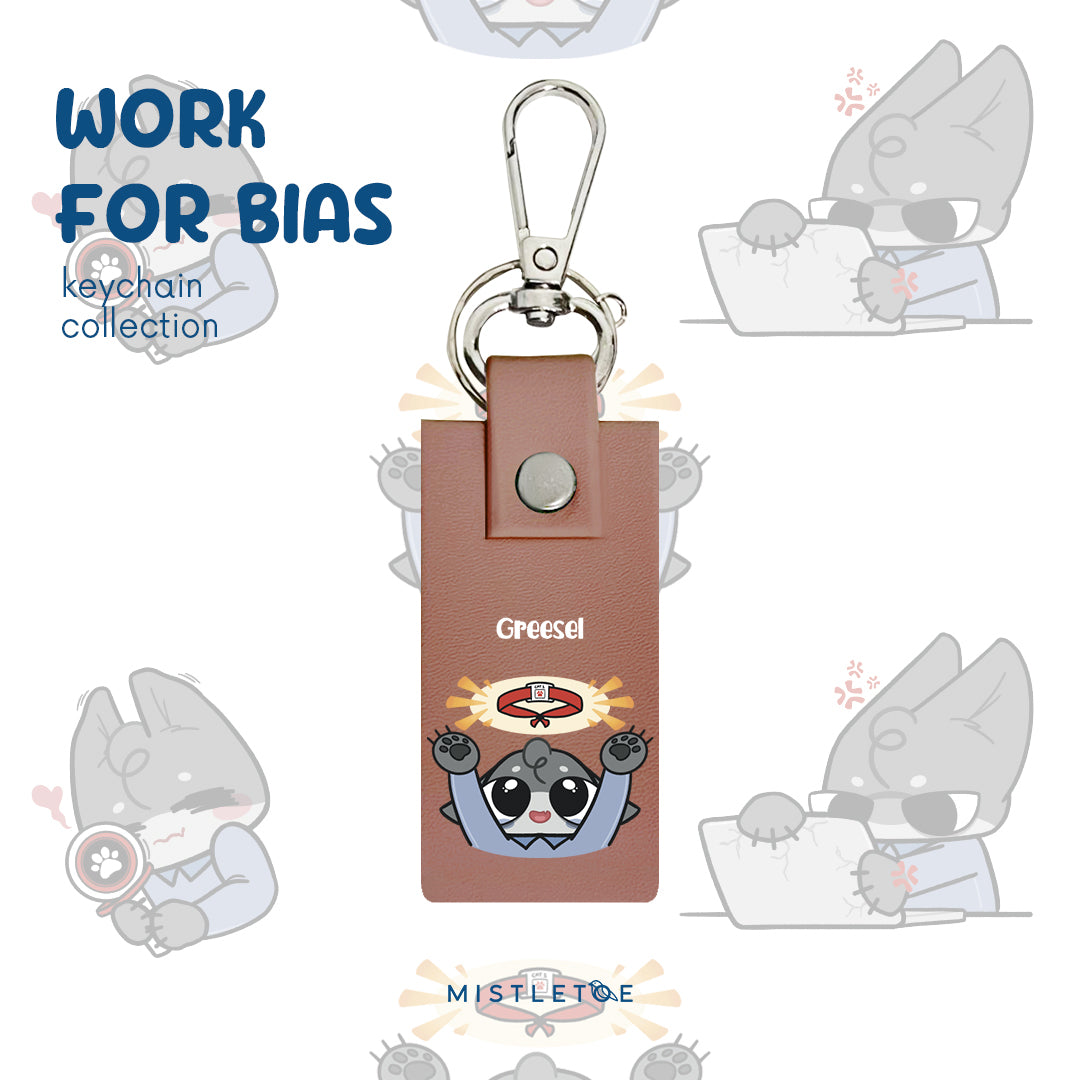 Cat 1 Nih Bos - Keychain
