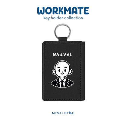 Bald Boy - Key Holder - Charcoal Black