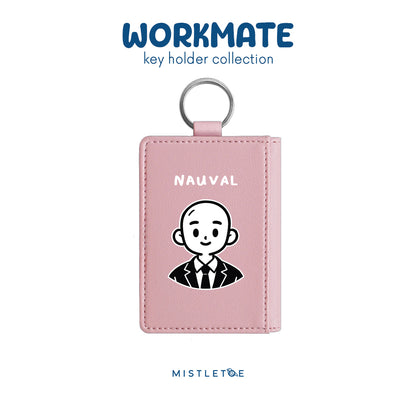 Bald Boy - Key Holder - Blossom Pink