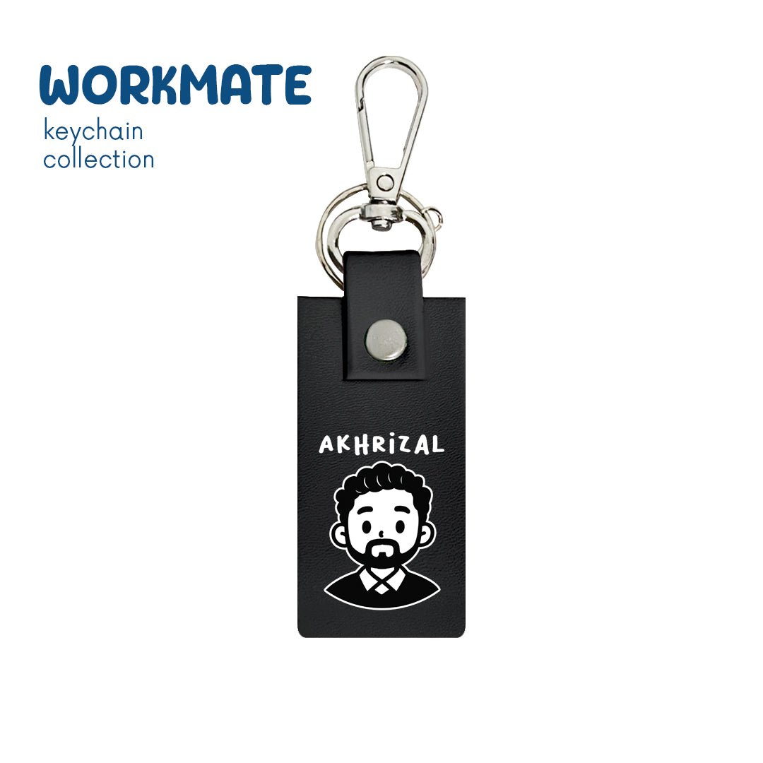 Beardy Guy - Keychain