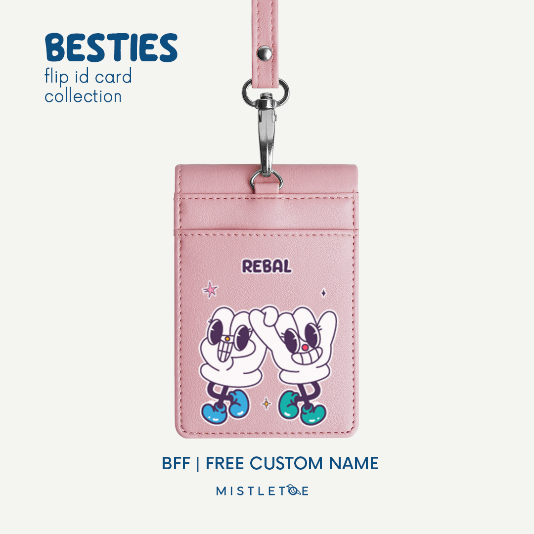 BFF - Flip ID Card | Lanyard