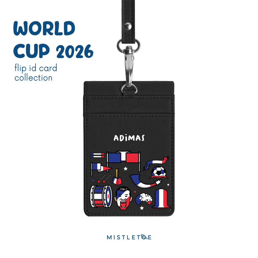 Bleu Prestige - Flip ID Card | Lanyard