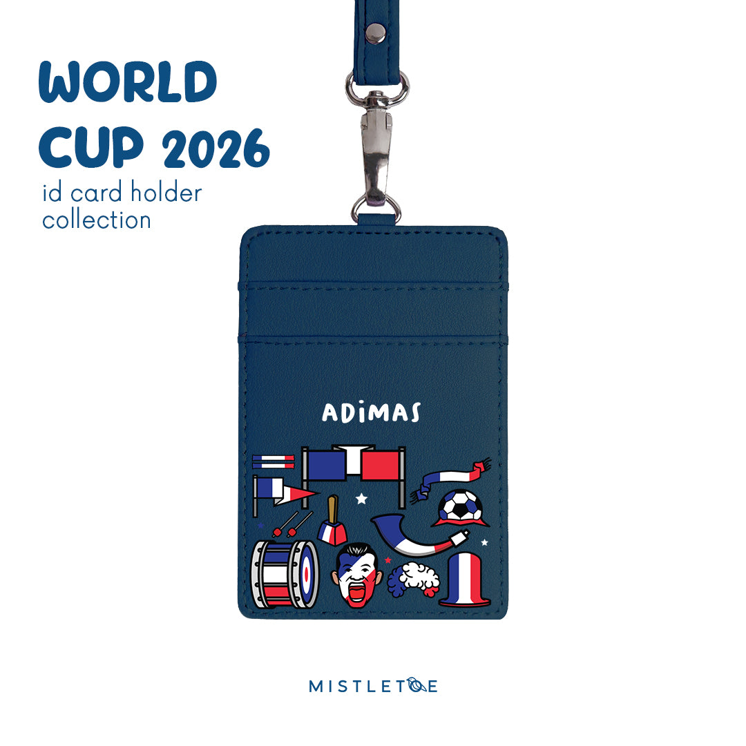 Bleu Prestige - ID Card Holder | Lanyard