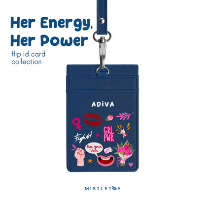 Bloom Brave - Flip ID Card | Lanyard